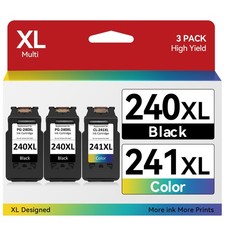 PG-240XL CL-241XL Ink Cartridge for Canon MG2220 MG3600 TS5120 MG3620 MG3120 Lot