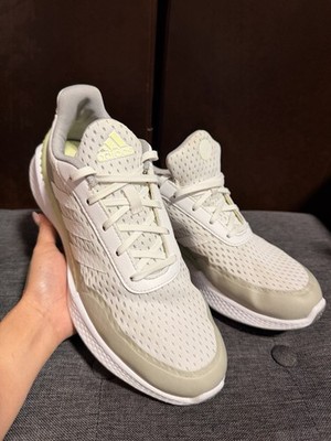 adidas Climacool White Light Green Gray Men's Lace-Up Sneaker FY9301