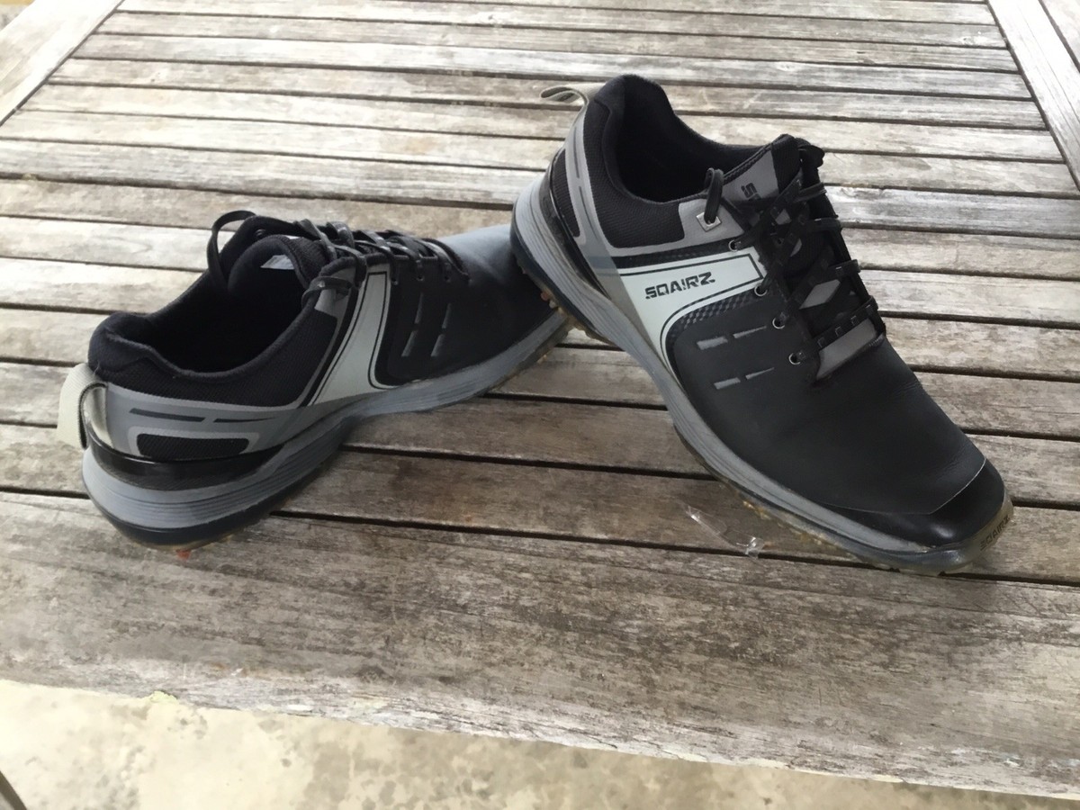 SQAIRZ Black Speed Men\'s Golf Shoes Sz 8‎ Performance Spikes Athletic Waterproof Torque Pro Torque Golf Shoes Mens SQAIRZ Black Speed‎ Men main image 4