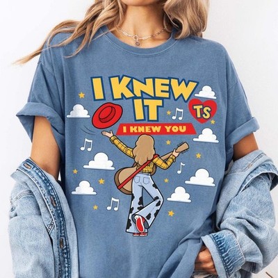 Comfort Colors I Knew It I Knew You Shirt, TS 2026 Tshirt for Fan, Toy Story 