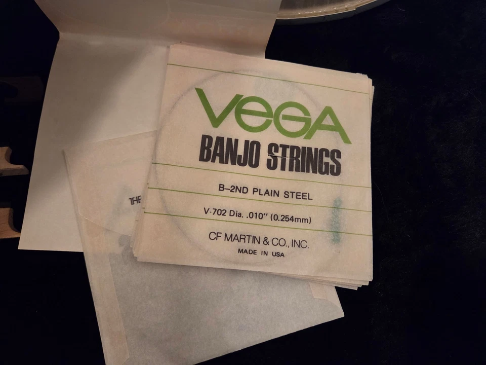 Used Banjo Heads Bridges and Vintage Vega Strings - Image 4 of 4