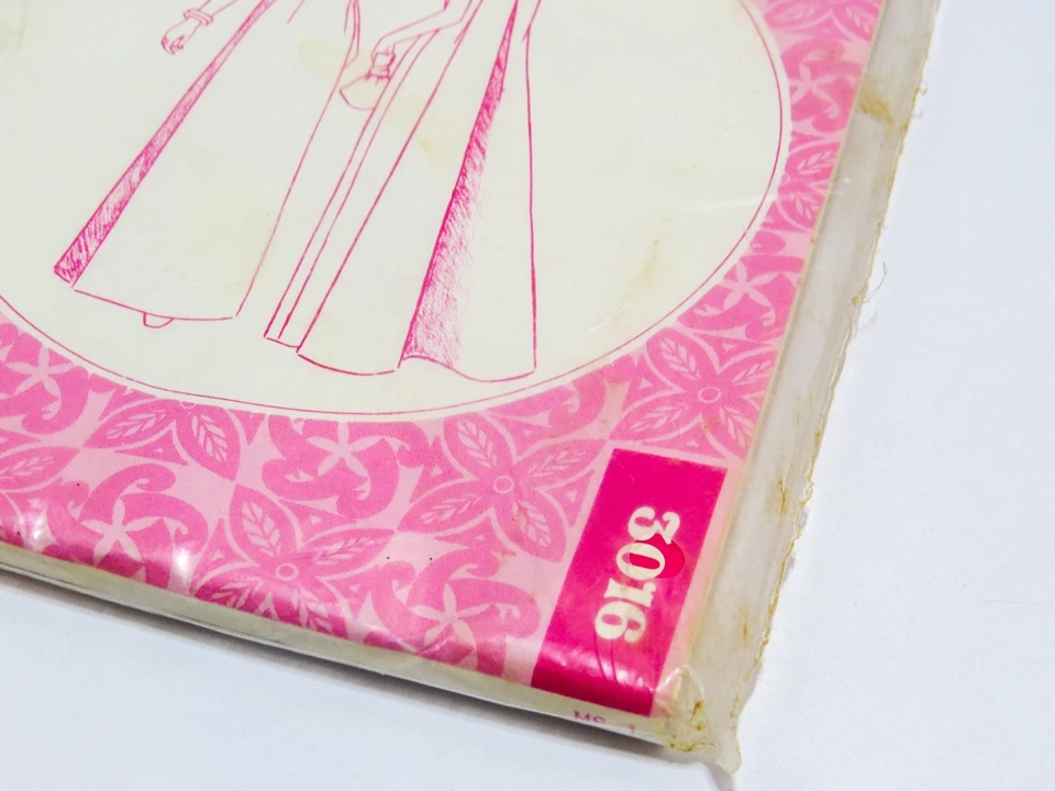 Vintage Patterns Pacifica of Hawaii Long Dress Size 6 10 14 UNCUT, 3016 - Image 2 of 4