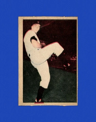 1952 Berk Ross Set-Break Bob Kuzava EX-EXMINT *GMCARDS*