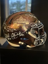 NFL “Hall Of Fame” Full Size Authentic Helmet (20 HOF Autos) *Beckett Certified*