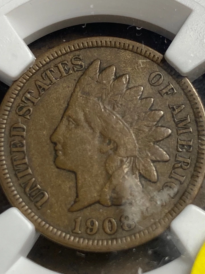 1908-S INDIAN CENT, #105 - Image 2 of 3