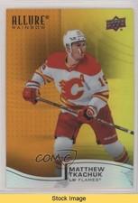 2021-22 Upper Deck Allure Rainbow Orange Yellow Matthew Tkachuk #R-98 READ 0x2e