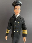 Vintage Barbie Ken MARX Braniff Pilot Outfit Montgomery Wards/RARE/ & Ken Doll