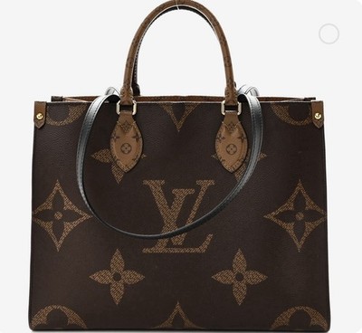 Louis Vuitton OnTheGo MM Monogram Giant Reverse Tote   Excellent Condition