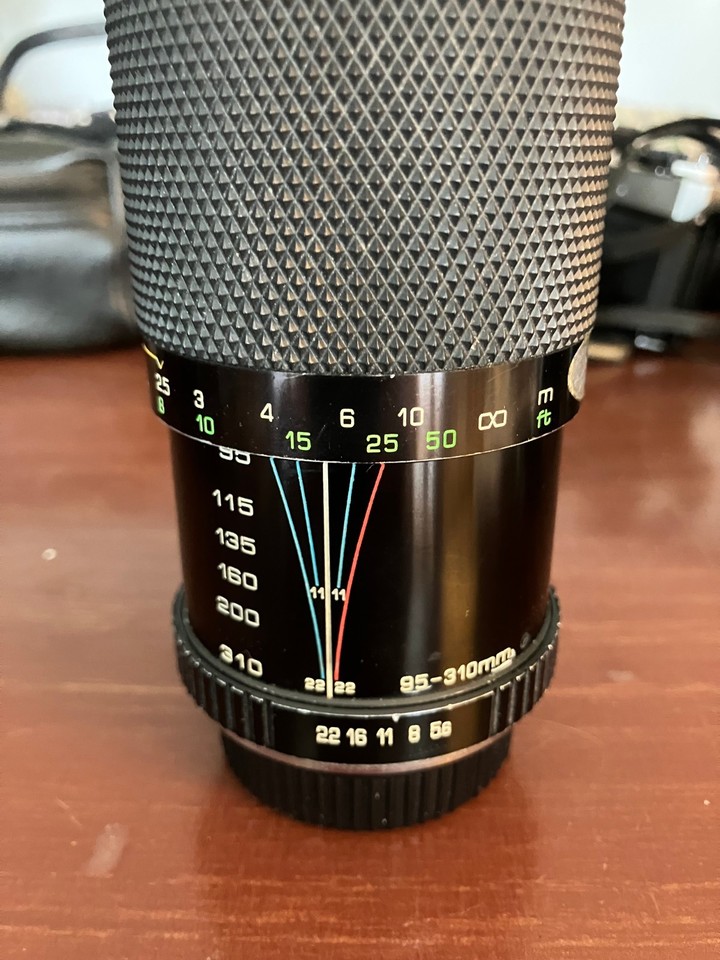Zoom Soligor 95-310 Mm F/5,6 Pour Pentax PK – Objectif D’occasion Avec Buée