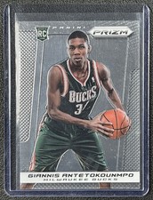 GIANNIS ANTETOKOUNMPO 2013-14 PANINI PRIZM #290 ROOKIE RC BUCKS