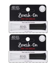 Ardell Blush On Lash Adhesive 2-Pack Eyelash Glue | Clear Latex Free Formula