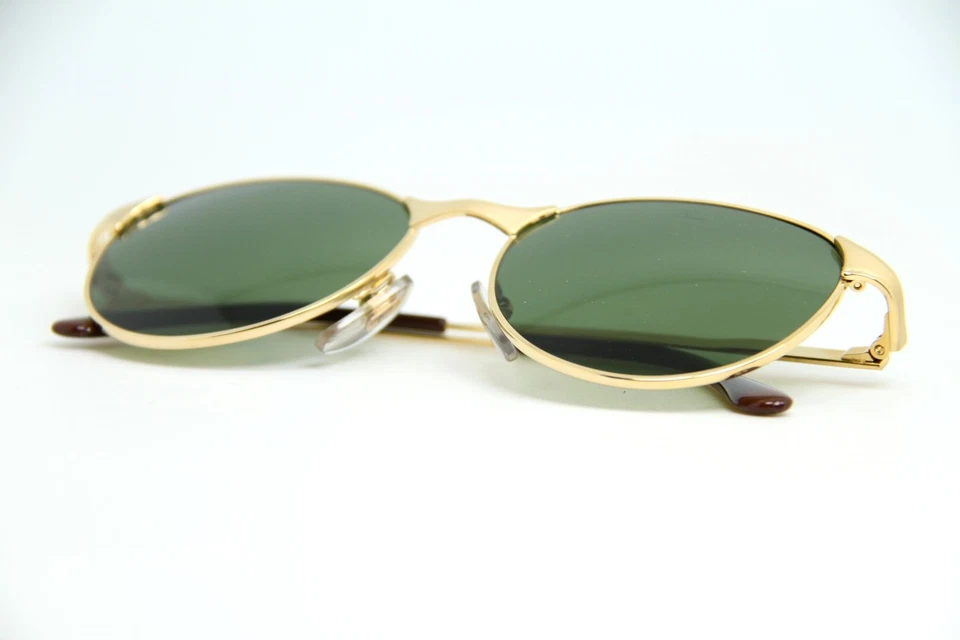 Gafas de sol vintage Vuarnet 040 doradas retro de metal PX3000 lentes minerales verdes 259 $ Foto 3 de 4