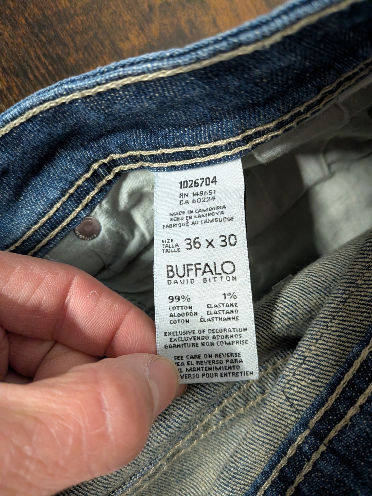 Buffalo David Bitton Driven-X Basic Straight Stre… - image 10