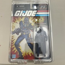 GI Joe 25th Anniversary Cobra Commander Dark Blue Outfit Hooded MoC Master Case