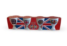 Image of Egg Cup UK London Set Of 4 New Souvenir England
