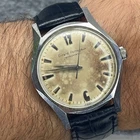 RARE GIRARD PERREGAUX GYROMATIC AUTOMATIC CAL 21.19 S STEEL SWISS WATCH Ca1970