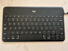 Logitech Keys-to-Go Slim Bluetooth Keyboard for iPad iPhone Apple TV Mac TESTED