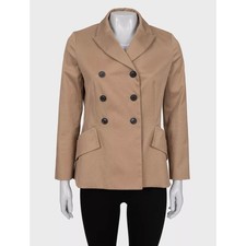 Christian Dior Brown Corduroy Double-Breasted Jacket Sz.40/L