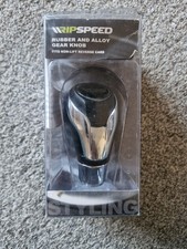New In Box - RipSpeed Rubber And Alloy Gear Knob - Fits non-lift reverse cars