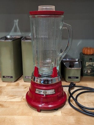 Waring Pro Red Blender - 2 Speed Retro Style - Model 51BL23 40oz