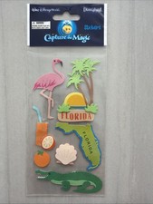 New Disney World Capture the Magic Dimensional Stickers   Florida Scrapbooking
