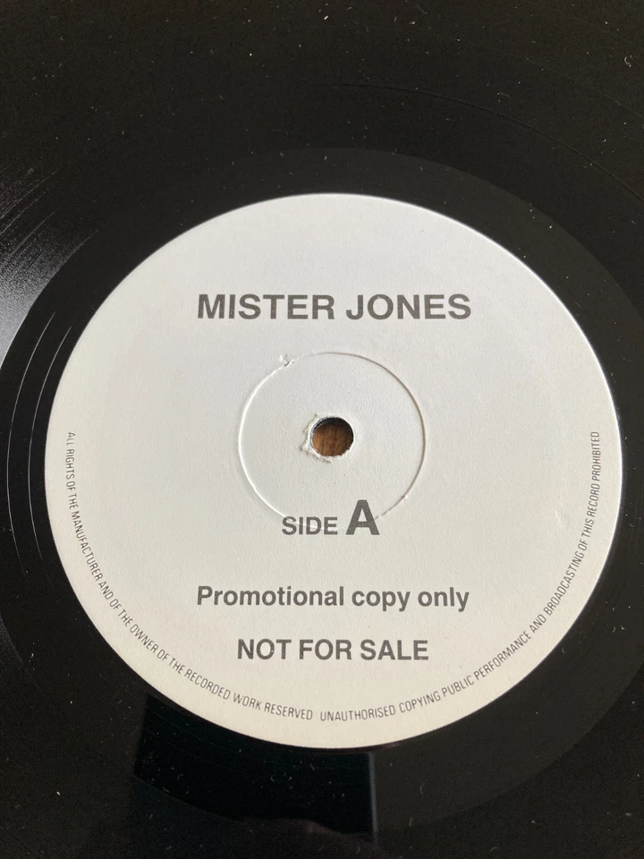 DAVID BOWIE Look Back In Anger NUMBERED STUDIO / LIVE Compilation LP 1990 - Image 4 of 4