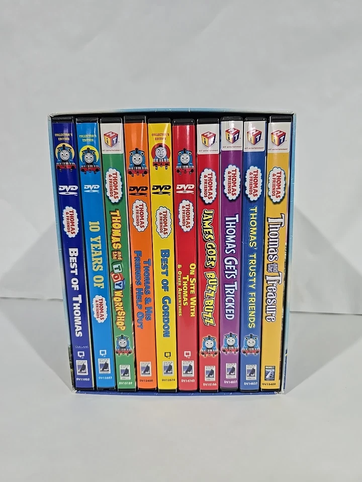 Thomas & Friends 10 DVD Set Ultimate Thomas The Tank Engine Collection - Tested - Image 2 of 4