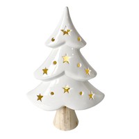 Led Winterbaum Mit Leuchtsternen Leuchtdeko Weihnachtsdeko Hti-Living