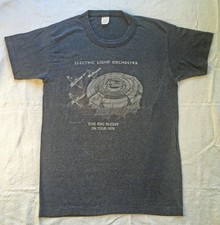 Vintage 1978 Electric Light Orchestra The Big Night On Tour T-shirt sz L ELO