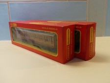 Hornby OO R024 & R025 LNER Clerestory Coach & Brake Coach Teak Boxed Set B