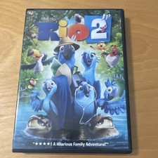 Blue Sky Studios Rio 2 DVD Anne Hathaway Jesse Eisenberg Widescreen Animation G