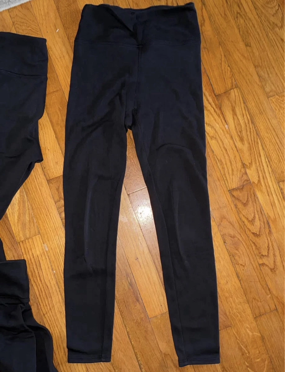 Tuff Athletics Black Set Of 4 Size 10-12 Girls Lined