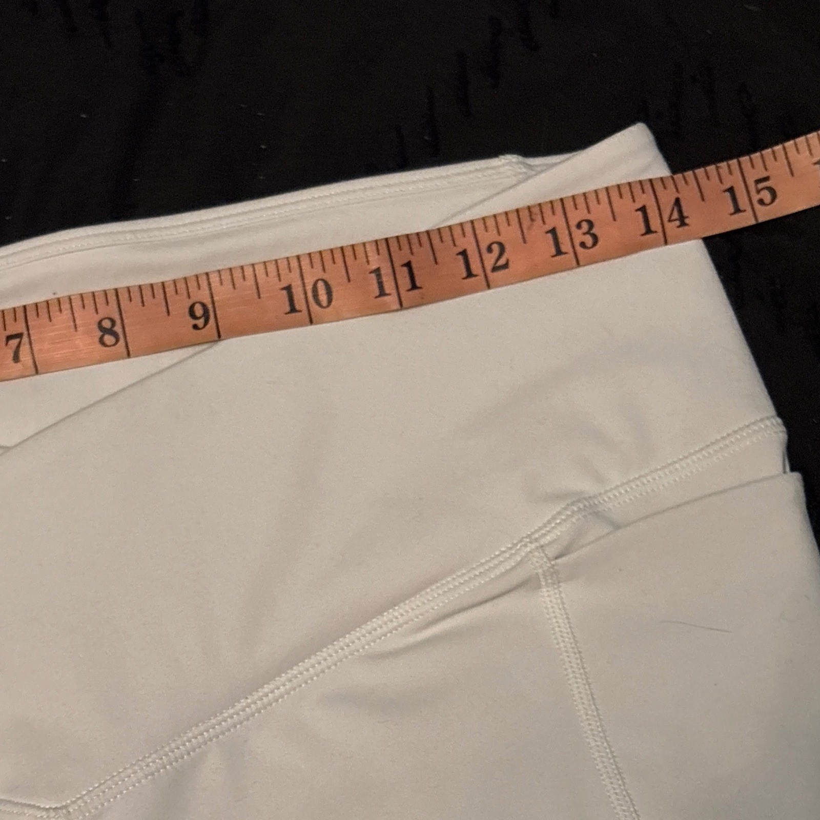Fabletics White PureLuxe Crossover Waistband Ankl… - image 5