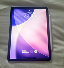 Apple iPad Air 11in 128GB Wi Fi Purple Tablet w/ Apple Pencil Support