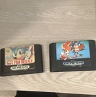 Sonic 1 AND Sonic 2 for Sega Genesis WORKS GREAT AUTHENTIC