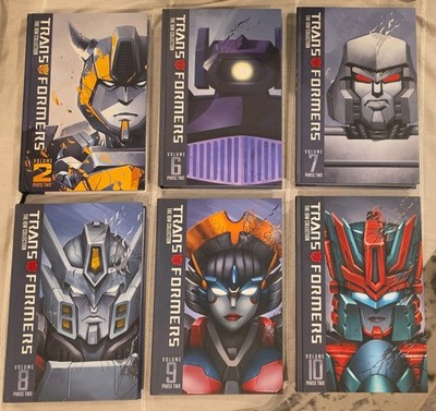 Transformers IDW Collection Phase Two Vol 2,6,7,8,9,10 Hardcover