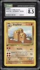 1999 Pokemon FRENCH 1st Edition Base Set Triopikeur-Dugtrio 19/102 CGC 8.5