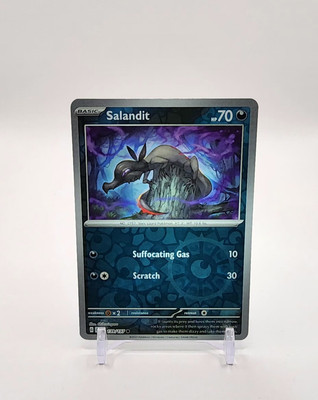 Salandit Common Reverse Holo Pokémon TCG Obsidian Flames 139/197