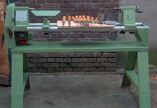 Elektra Beckum HDM 1000 Drehmaschine für Holz Drechselbank viel Zubehör
