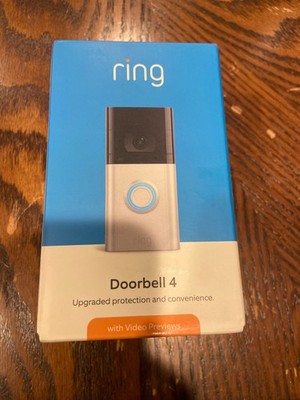 Ring Video Doorbell 4 - Satin Nickel for sale online | eBay
