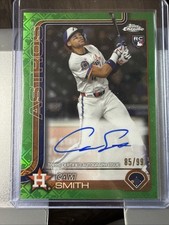Cam Smith- 2025 Topps Chrome - #CPA-CSM Green Logofractor Auto /99