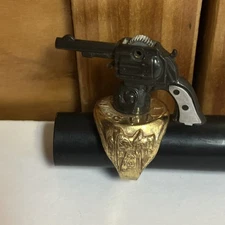 Vintage Lone Ranger Six Shooter  Gun Ring Toy Kix Cereal