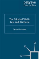 T. Kirchengast | The Criminal Trial In Law And Discourse | Taschenbuch (2010)