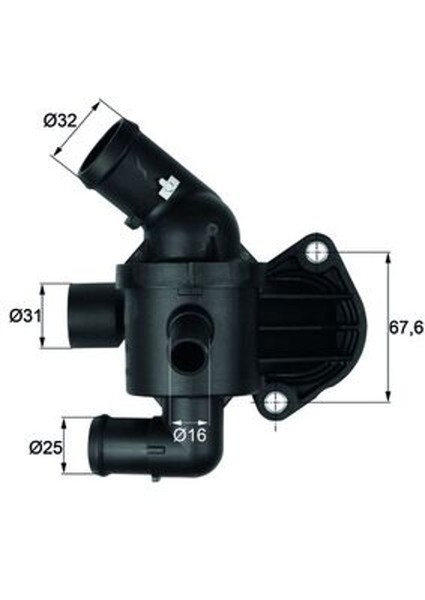 Mahle Thermostat KüHlmittel TI 15 87 FüR Audi VW Skoda A3 Golf Passat Seat A1 Q3-image