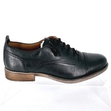Josef Seibel Size 9 EU 40 Narrowish Black Leather Oxford Shoes Sienna Women