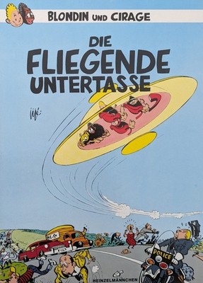 COMIC - Blondin und Cirage - JIJE - mit SPIROU und dem MARSUPILAMI - 1955