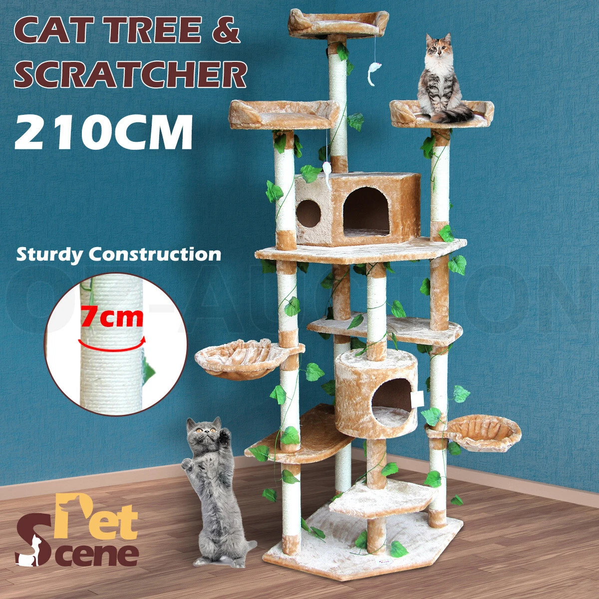 Pet scene cat hot sale tree