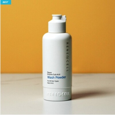 RENECELL Placen Enzyme Sub-Acid Wash Powder 80g Korean Cosmetics Made in korea