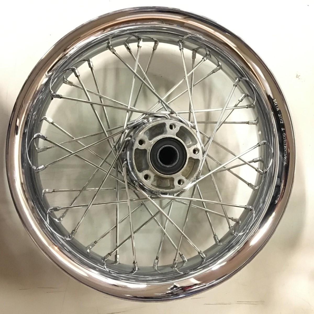 Harley-Davidson Touring FLH Bagger Front Wheel Profile Smooth Dual