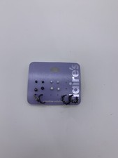 Claire  s Sensitive Solutions 6 Pairs Of Earrings NEW 